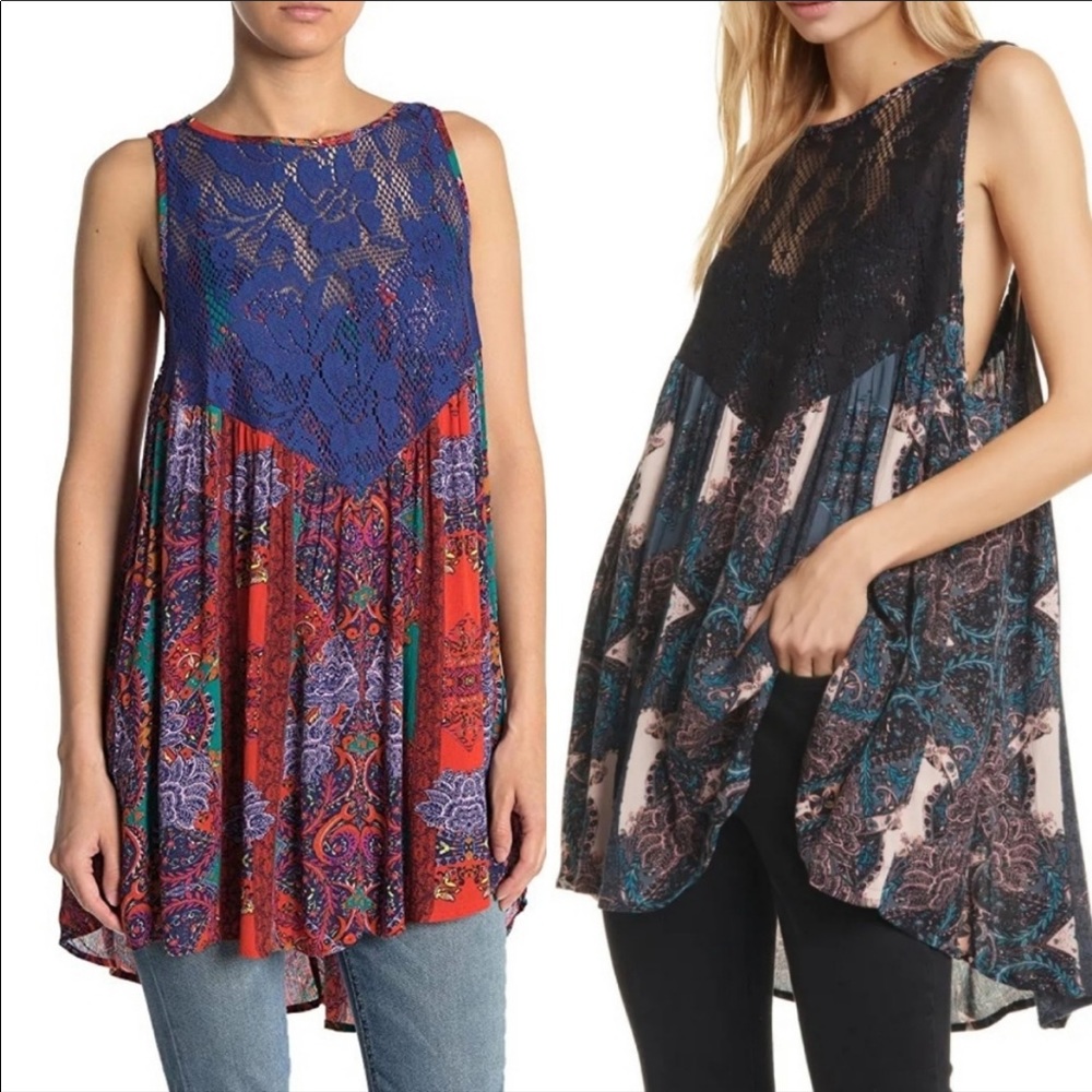Free People Trapeze Tunic/Mini Dress NWT